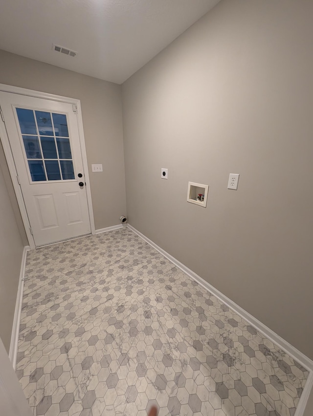 4331 Big Dipper Cir, Hephzibah, GA 30815 - laundry room with electric dryer hookup and hookup for a washing machine