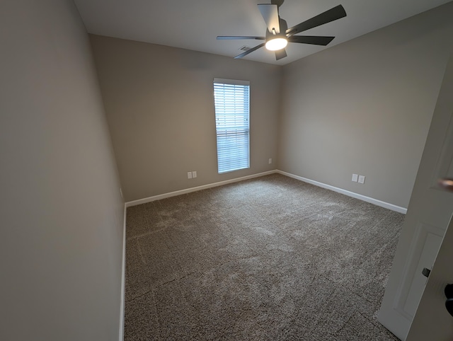 4331 Big Dipper Cir, Hephzibah, GA 30815 - carpeted spare room featuring ceiling fan and baseboards