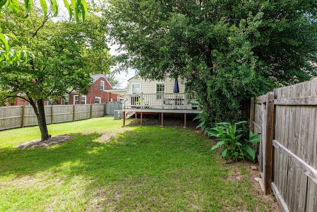 1216 Heard Ave, Augusta, GA 30904 - fenced backyard featuring a deck