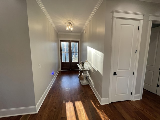 view of side of home with a patio and french doors