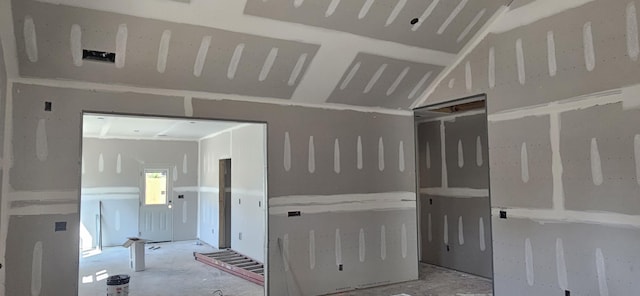 331 2nd Ave, North Augusta, SC 29841 - hallway with lofted ceiling
