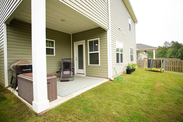1144 George W Crawford Dr, Augusta, GA 30909 - view of yard with a patio