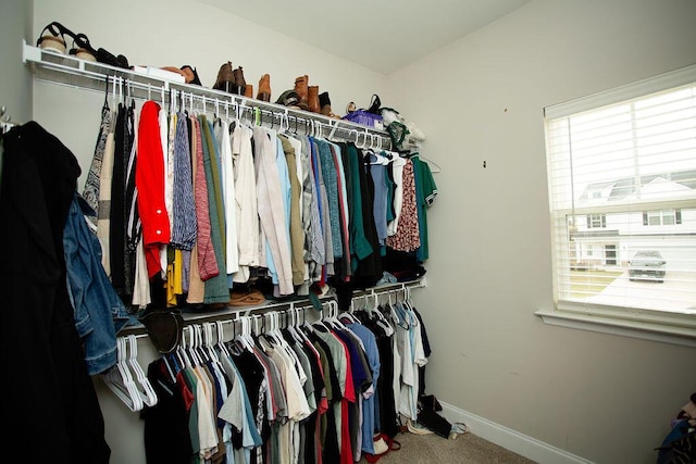 1144 George W Crawford Dr, Augusta, GA 30909 - walk in closet featuring carpet floors