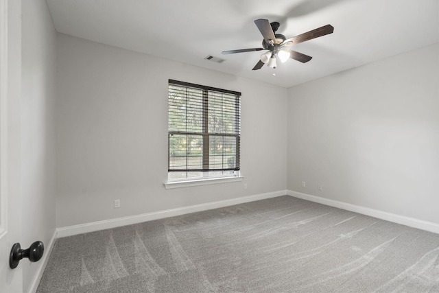4752 Storey Mill Rd, Hephzibah, GA 30815 - carpeted empty room featuring a ceiling fan and baseboards