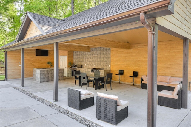 7054 Rance Perry Rd, Appling, GA 30802 - view of patio featuring an outdoor hangout area and outdoor dining area