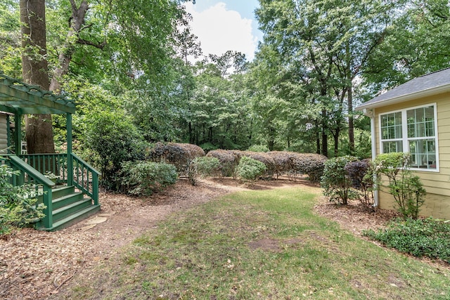 1300 Concord Ave, North Augusta, SC 29841 - view of yard featuring a pergola