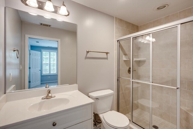 2288 William Few Pkwy, Evans, GA 30809 - full bath featuring toilet, vanity, and a shower stall