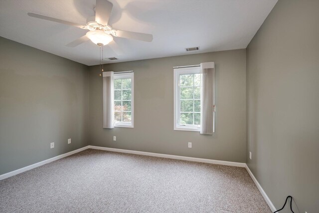 2288 William Few Pkwy, Evans, GA 30809 - empty room with carpet, baseboards, and ceiling fan