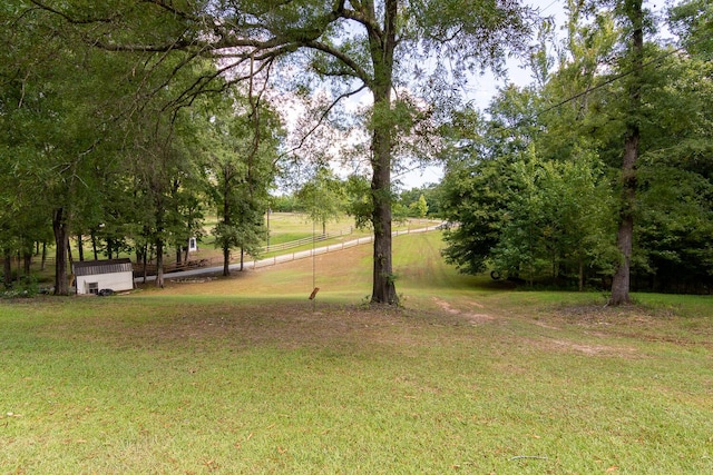 2700 Summit Ridge Rd, Evans, GA 30809 - view of grassy yard featuring an outbuilding