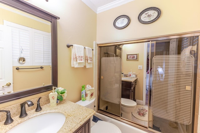 2161 Chadwick Rd, Augusta, GA 30906 - full bathroom featuring crown molding and vanity