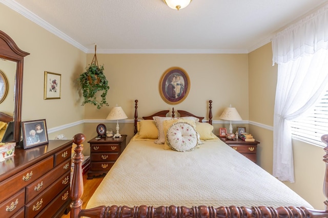 2161 Chadwick Rd, Augusta, GA 30906 - bedroom featuring crown molding and wood finished floors
