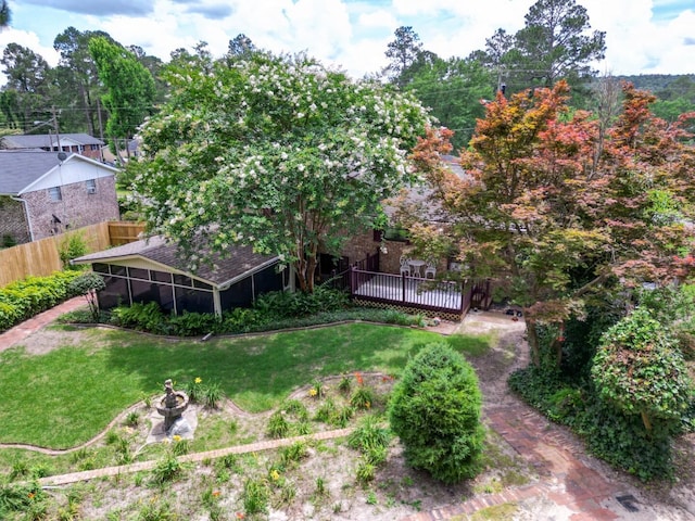 2161 Chadwick Rd, Augusta, GA 30906 - view of yard with a fire pit
