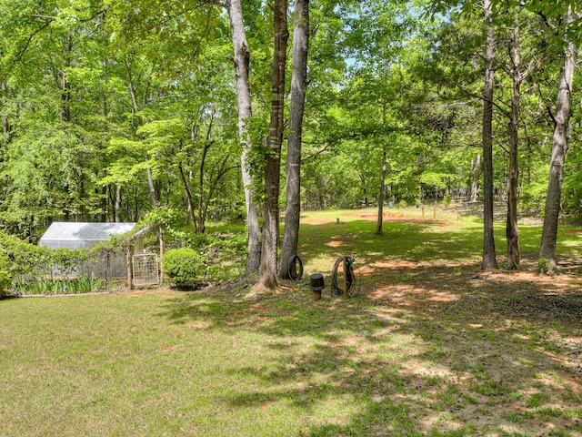 2960 Old Thomson Rd, Appling, GA 30802 - view of yard with an outdoor structure
