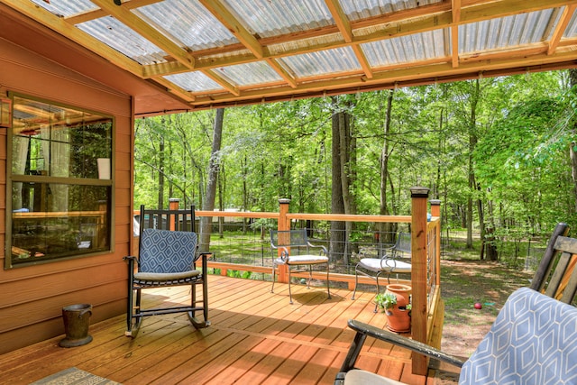 2960 Old Thomson Rd, Appling, GA 30802 - view of deck