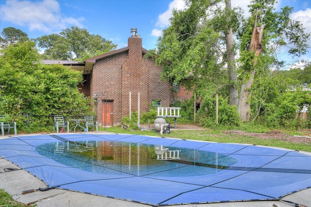 3515 Potomac Dr, Augusta, GA 30906 - view of pool with a covered pool
