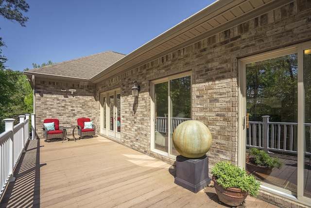 403 Ascot Dr, Aiken, SC 29803 - view of wooden terrace