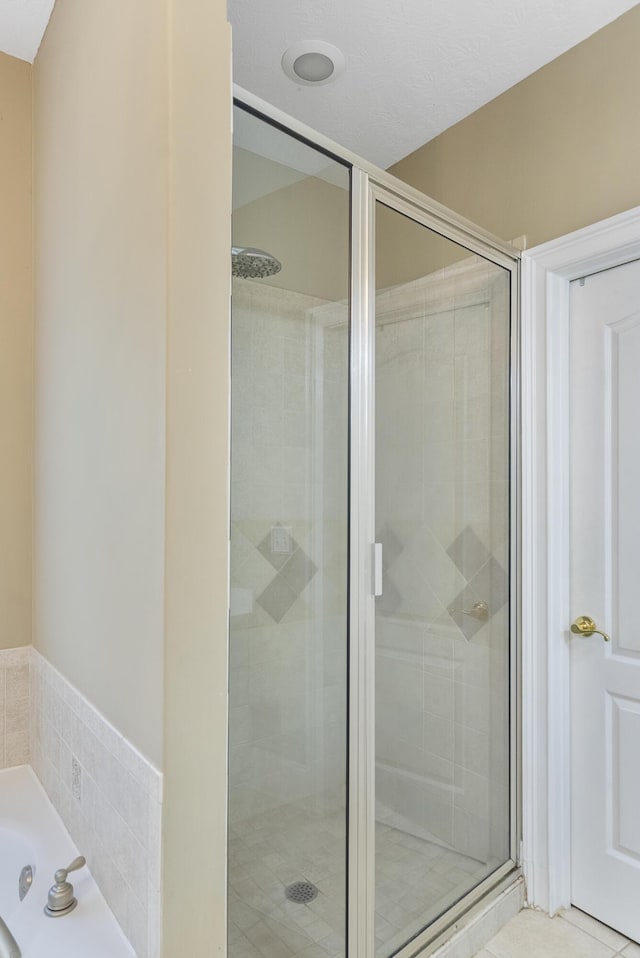 403 Ascot Dr, Aiken, SC 29803 - full bathroom with a bath and a stall shower