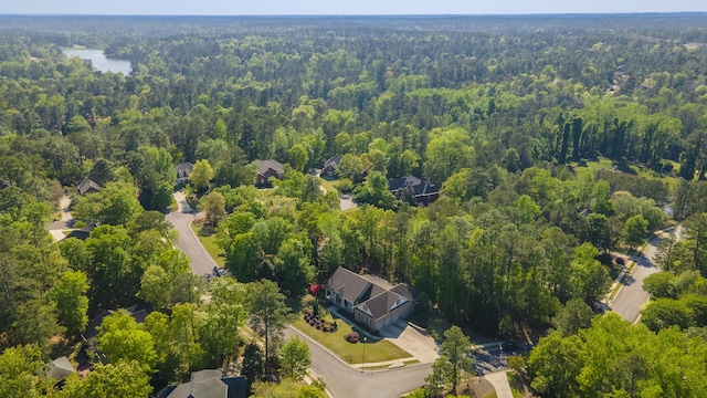 403 Ascot Dr, Aiken, SC 29803 - bird's eye view featuring a forest view