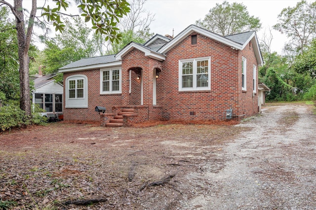 view of bungalow