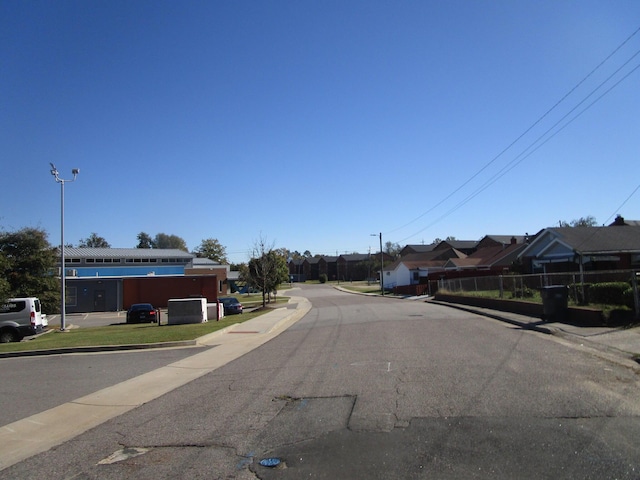 view of road