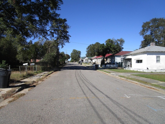 view of road