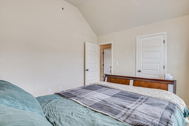 3374 Grove Landing Cir, Grovetown, GA 30813 - bedroom featuring lofted ceiling