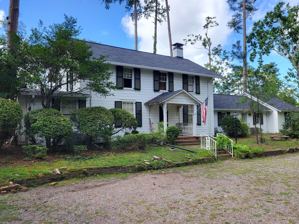 3012 Walton Way, Augusta, GA 30909 - view of front facade with a chimney