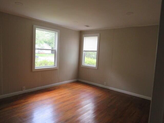 2810 Anne St, Augusta, GA 30906 - spare room featuring healthy amount of natural light, wood finished floors, and crown molding