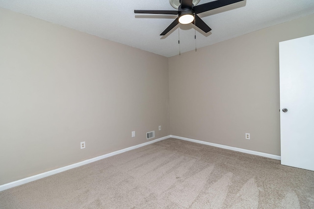 705 Woodgate Ct, Augusta, GA 30909 - spare room featuring a ceiling fan and carpet
