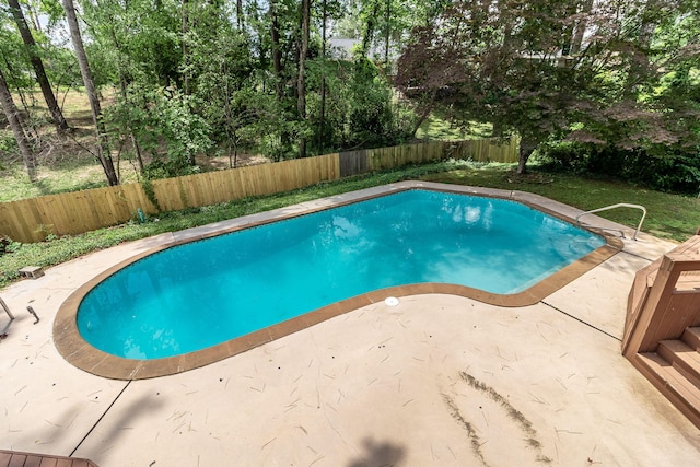 705 Woodgate Ct, Augusta, GA 30909 - view of pool with a fenced backyard and a patio