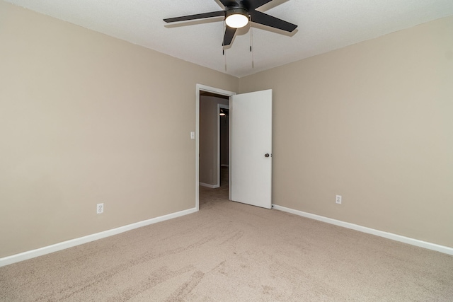 705 Woodgate Ct, Augusta, GA 30909 - spare room featuring light carpet and ceiling fan