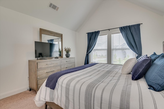 508 Oakley Grv Cir, Evans, GA 30809 - bedroom with light carpet and high vaulted ceiling