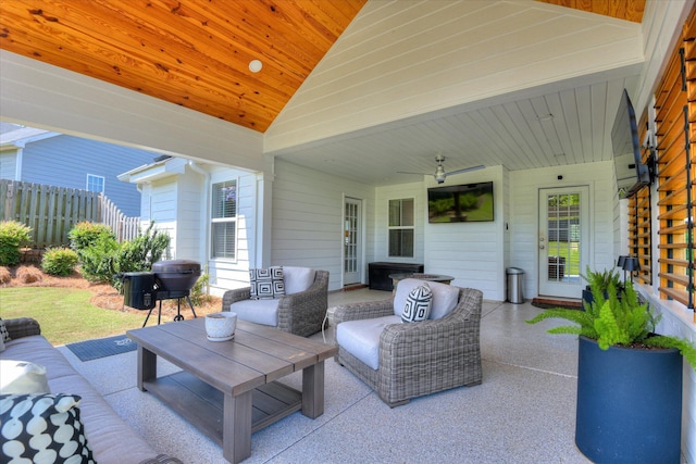 385 Bridle Path Rd, North Augusta, SC 29860 - view of patio