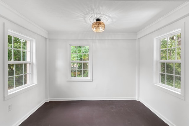 411 Warren Rd, Augusta, GA 30907 - spare room with baseboards and ornamental molding