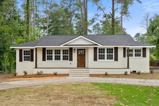 411 Warren Rd, Augusta, GA 30907 - single story home with brick siding, roof with shingles, and a front yard
