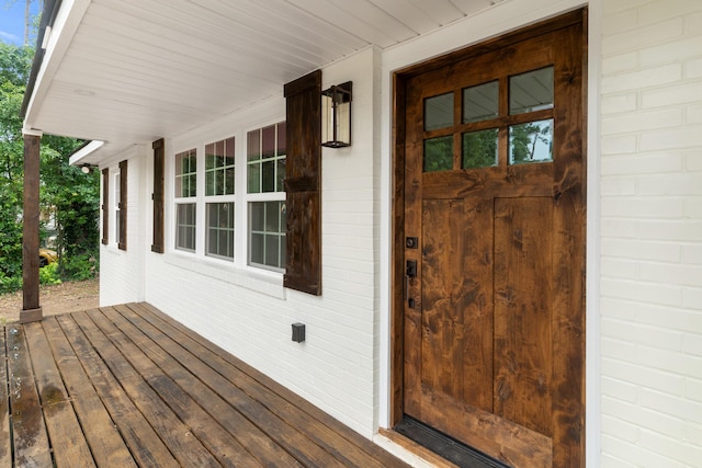 411 Warren Rd, Augusta, GA 30907 - view of exterior entry with a porch