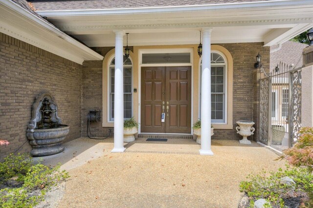 view of property entrance