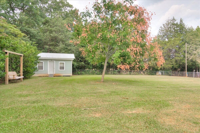 view of yard