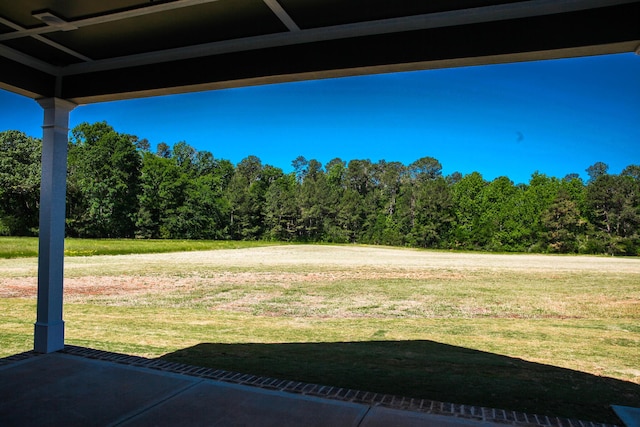 3540 Mistletoe Rd, Appling, GA 30802 - view of yard featuring a wooded view