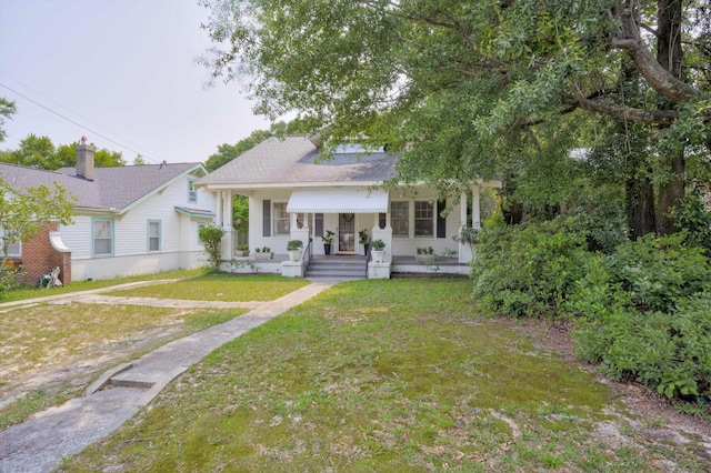 1534 Whitney St, Augusta, GA 30904 - view of front facade with a front lawn and roof with shingles