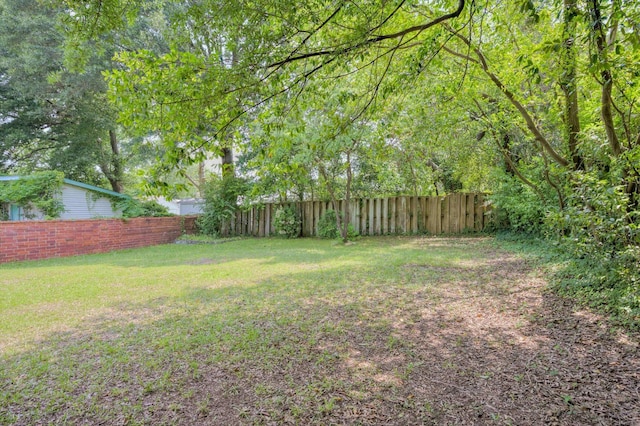 1534 Whitney St, Augusta, GA 30904 - view of yard