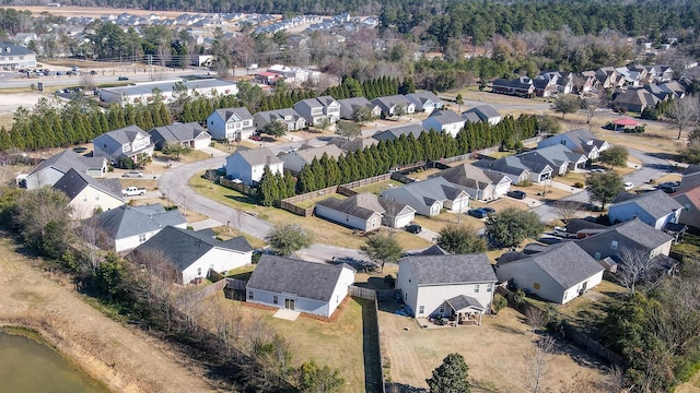 birds eye view of property featuring a residential view