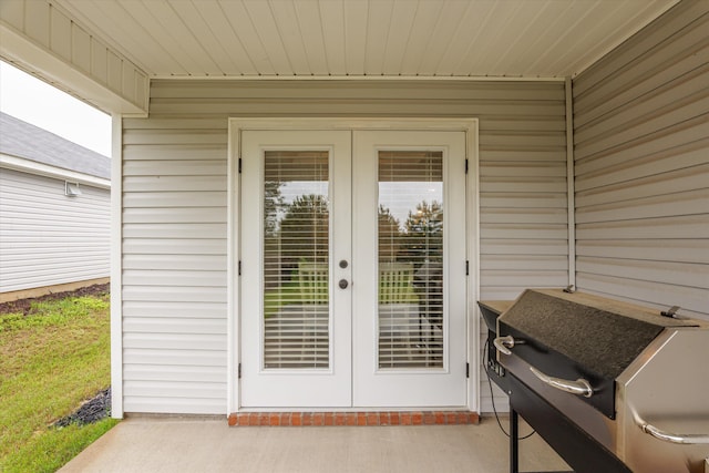 4894 Fairmont Dr, Graniteville, SC 29829 - doorway to property with french doors