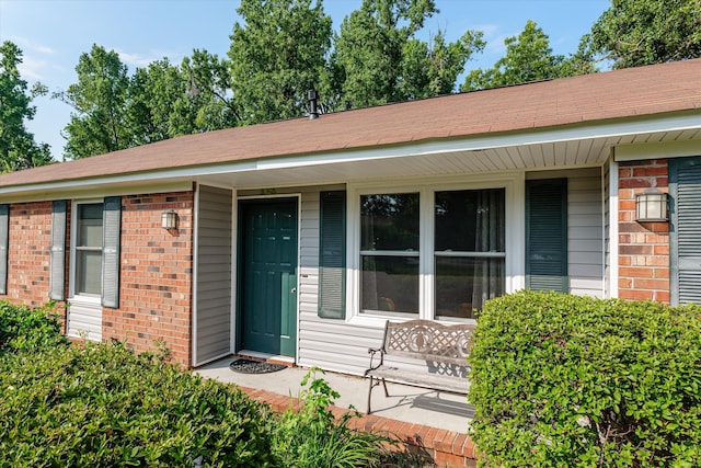 464 Rachel Dr, Evans, GA 30809 - view of exterior entry with brick siding and covered porch