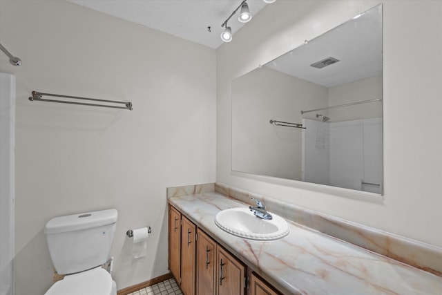 464 Rachel Dr, Evans, GA 30809 - full bathroom featuring vanity and a shower