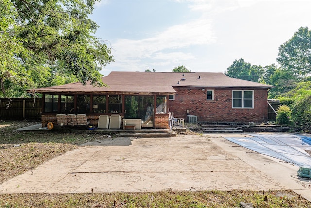 464 Rachel Dr, Evans, GA 30809 - back of house with a patio area and brick siding