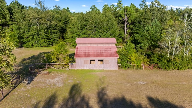 aerial view