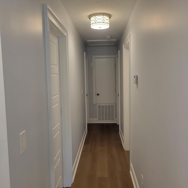 3597 Parliament Pl, Martinez, GA 30907 - hall featuring dark wood-type flooring and baseboards