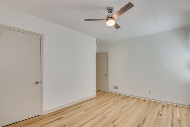 2426 Dickey Rd, Augusta, GA 30906 - unfurnished room with wood finished floors and ceiling fan