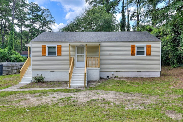 2426 Dickey Rd, Augusta, GA 30906 - view of front of house featuring crawl space